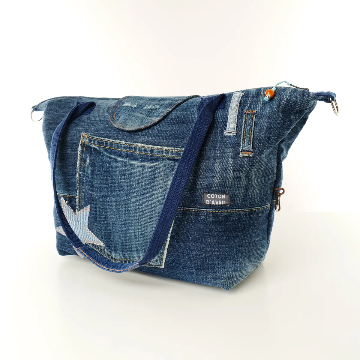 Sac à main Coton d'Avril D20 Jeans Coton d'Avril