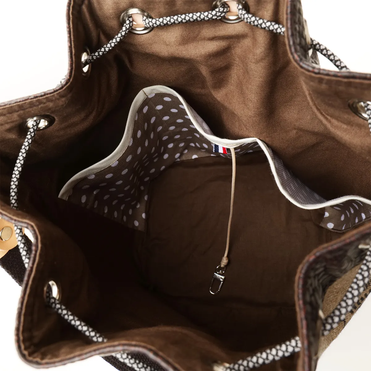 Sac seau Coton d'Avril Lin Voyage EDITION