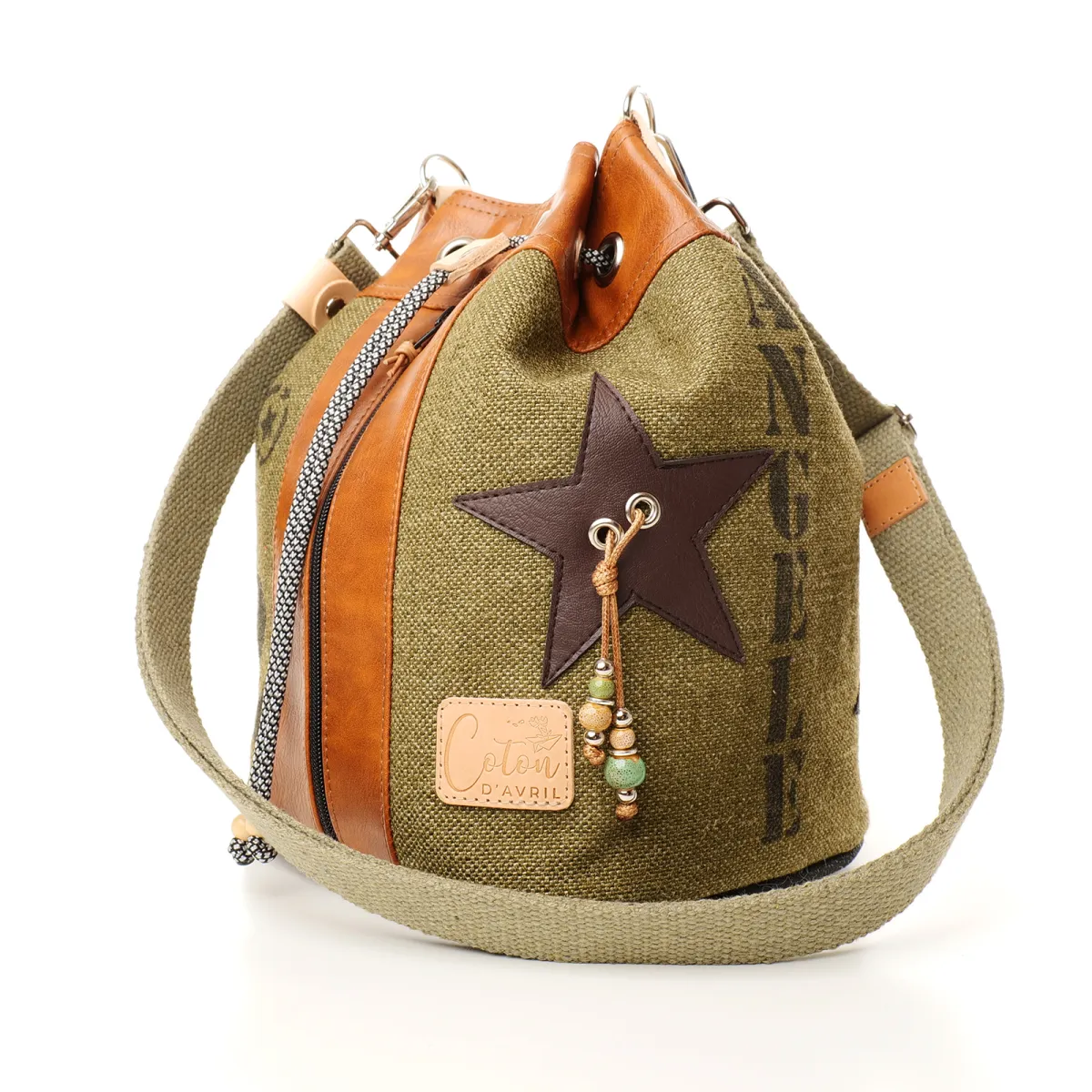 Sac Coton d'Avril ANGELE Etoile EDITION