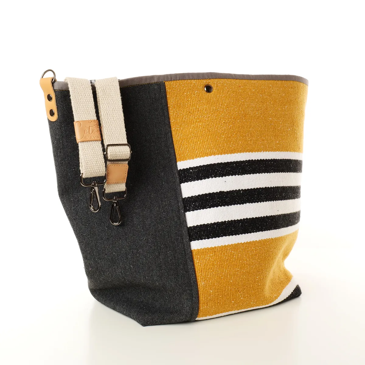 Sac Cabas Coton d'Avril TOPAZE Marin