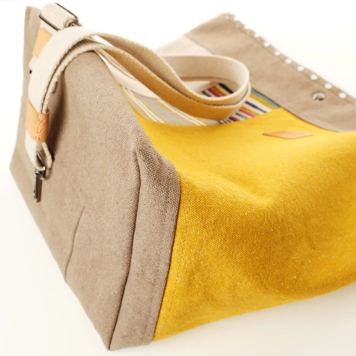 Sac Cabas Coton d'Avril TOPAZE Pastels