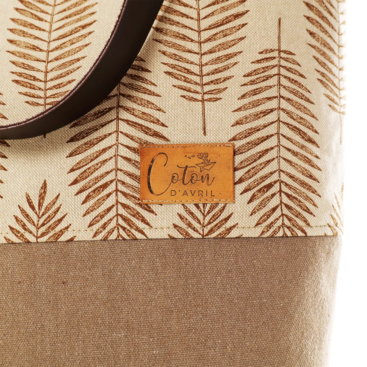 Sac cabas Coton d'Avril Nature