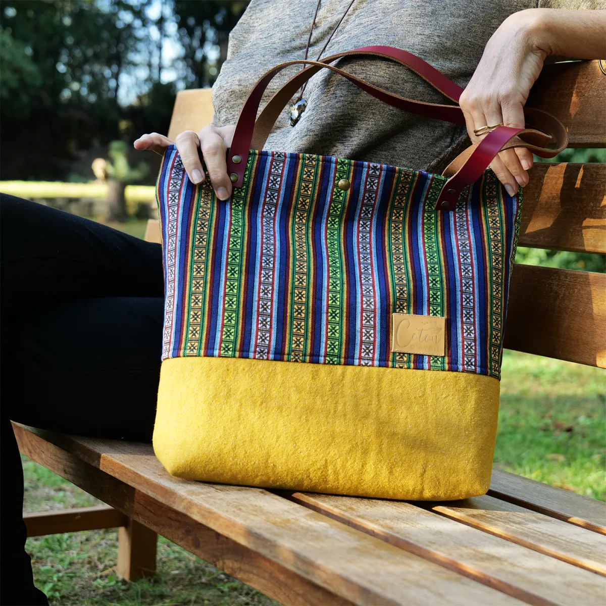 Sac cabas Coton d'Avril Mex