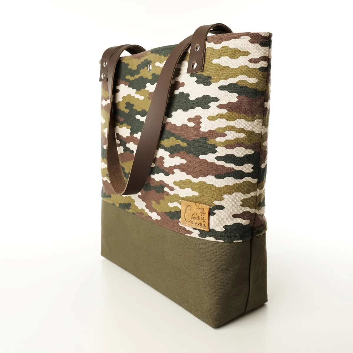 Sac cabas Coton d'Avril LUBERON Patches