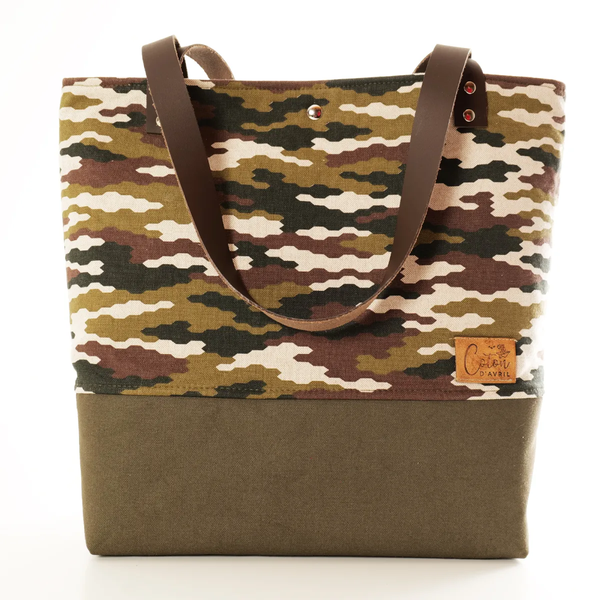 Sac cabas Coton d'Avril LUBERON Patches