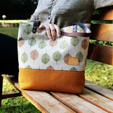Sac cabas Coton d'Avril Automne