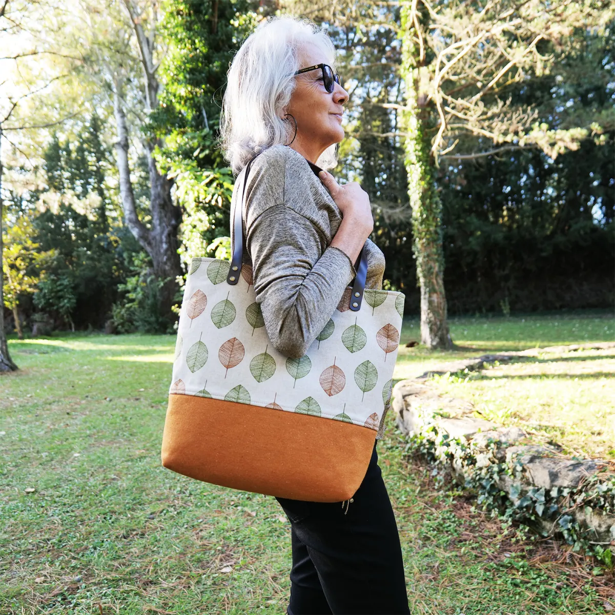 Sac cabas Coton d'Avril Automne