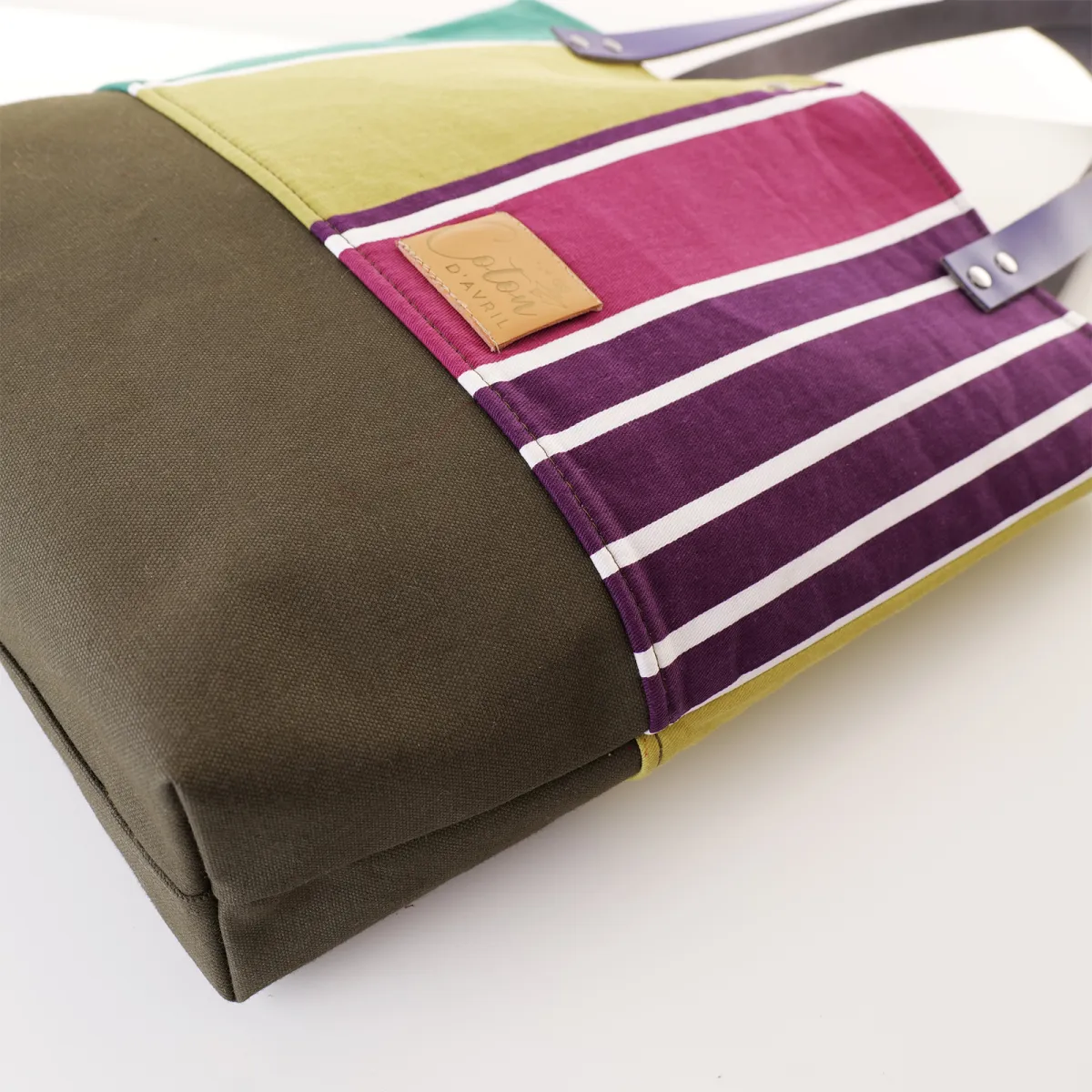 Sac cabas Coton d'Avril Couleur