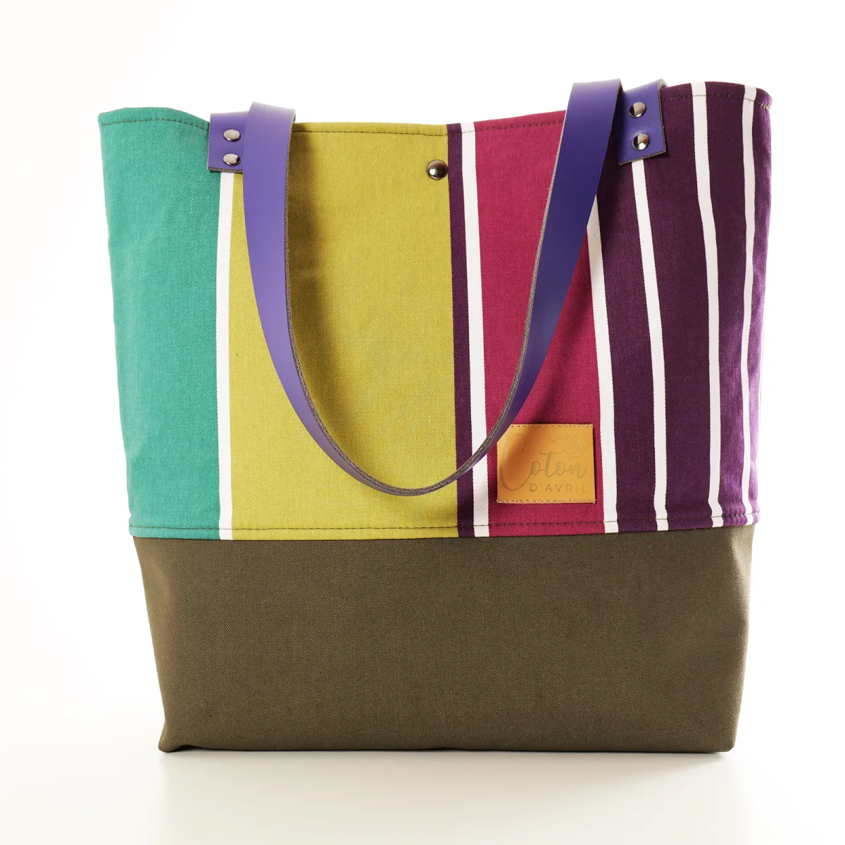 Sac cabas Coton d'Avril Couleur