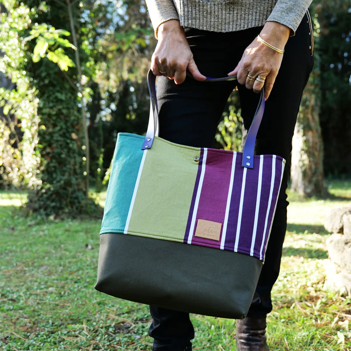 Sac cabas Coton d'Avril Couleur