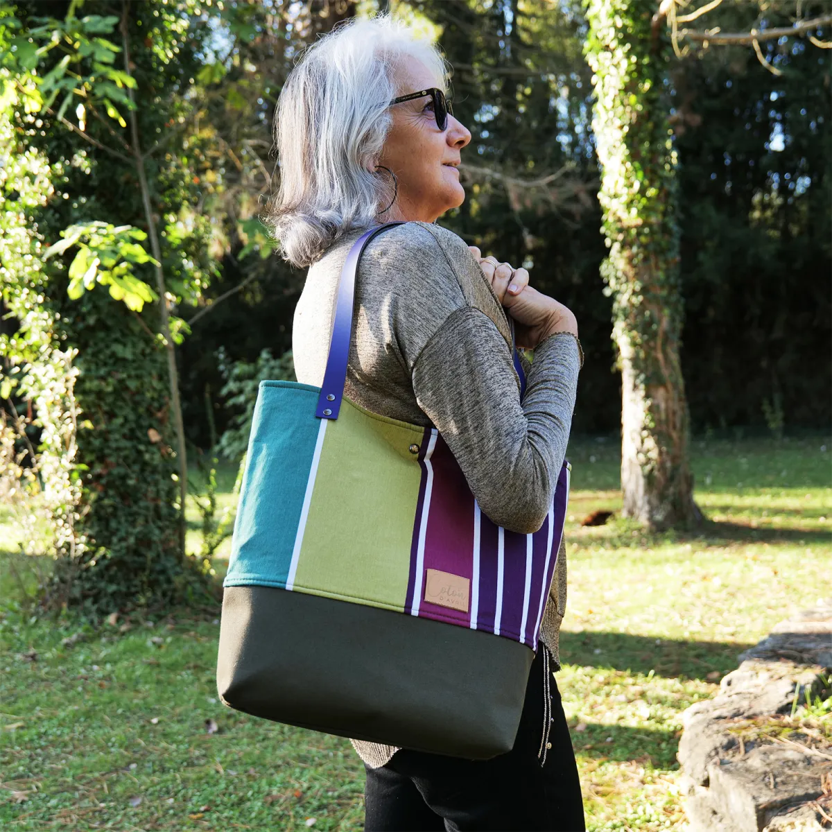 Sac cabas Coton d'Avril Couleur
