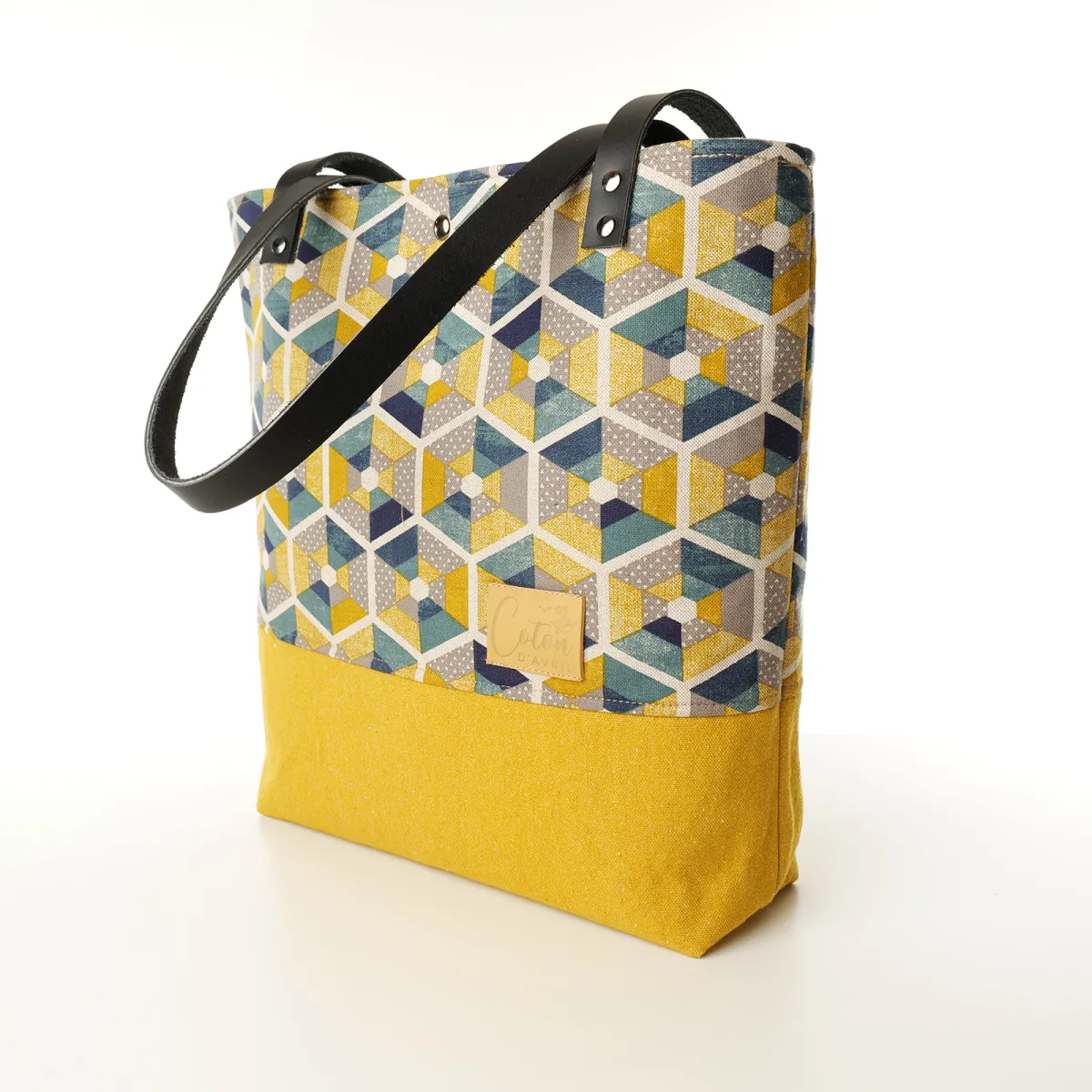 Sac cabas Coton d'Avril Lumiere