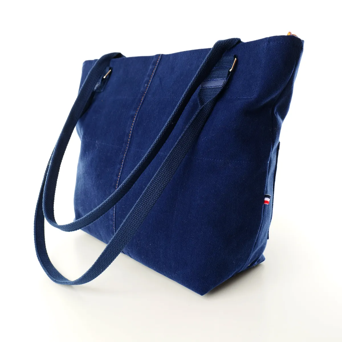 Sac Cabas Coton d'Avril AVRIL Bleu Aztèque