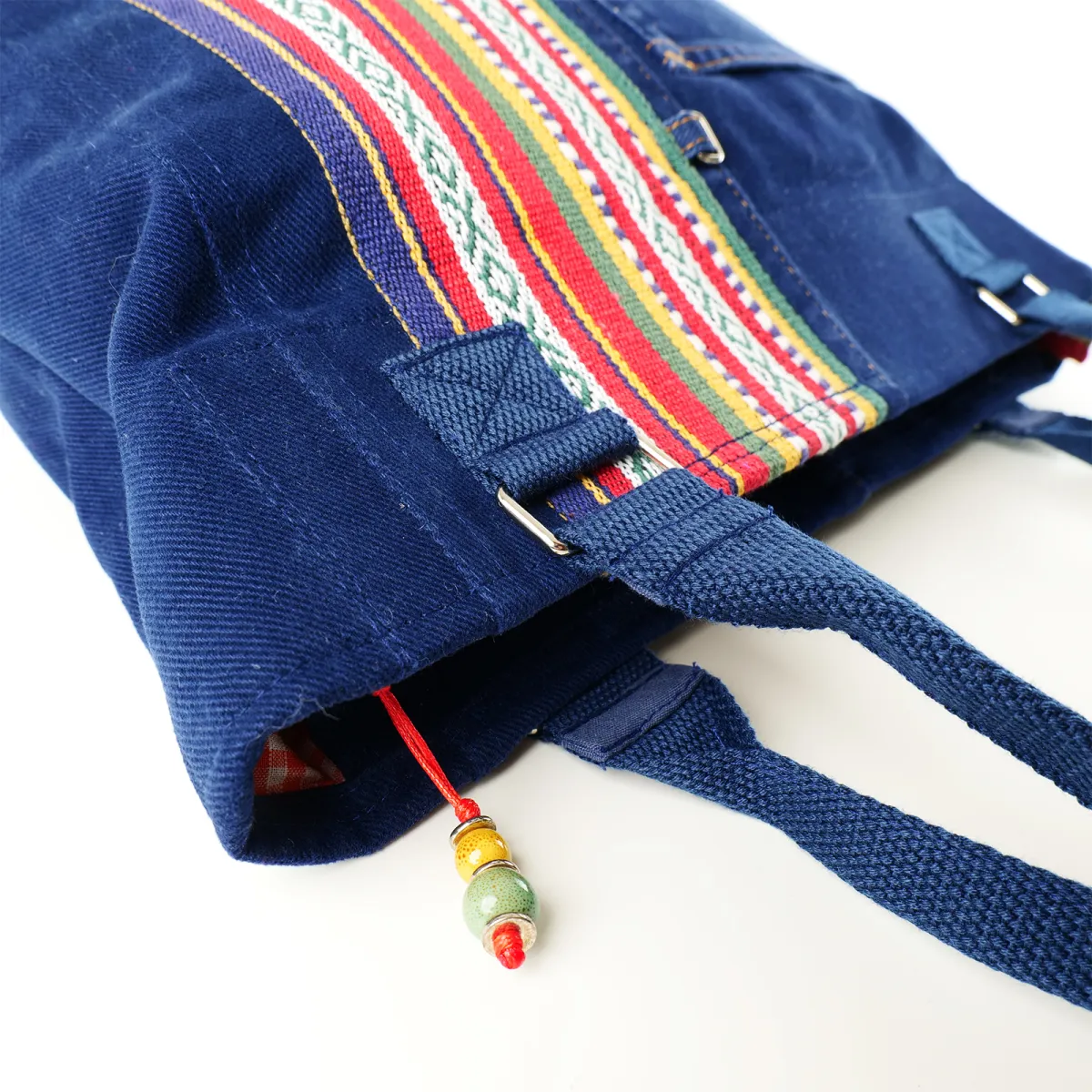 Sac Cabas Coton d'Avril AVRIL Bleu Aztèque