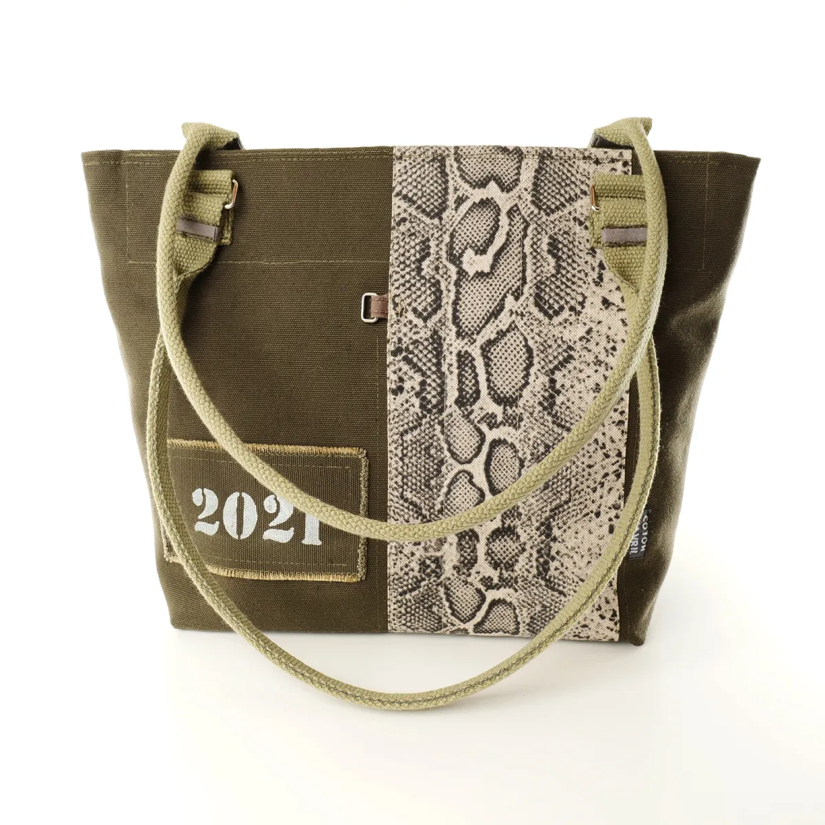 Sac Cabas Coton d'Avril AVRIL Serpent