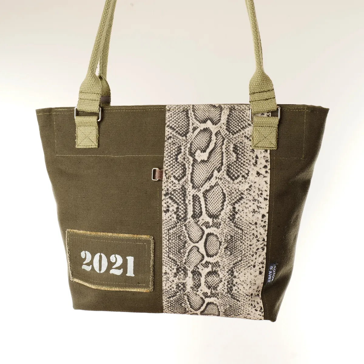 Sac Cabas Coton d'Avril AVRIL Serpent