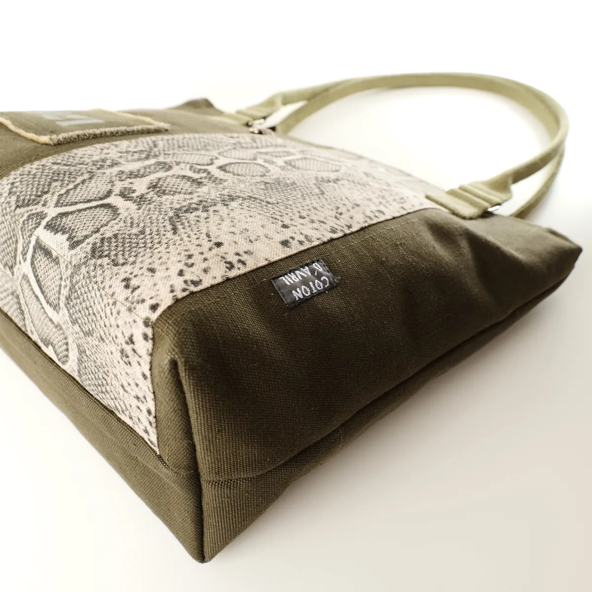 Sac Cabas Coton d'Avril AVRIL Serpent