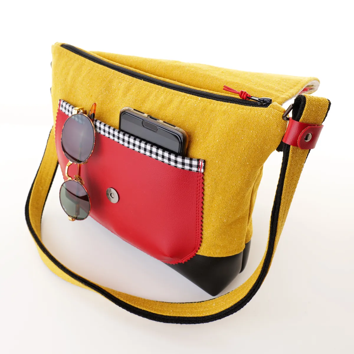 Sac besace Coton d'Avril DURANCE Calavera
