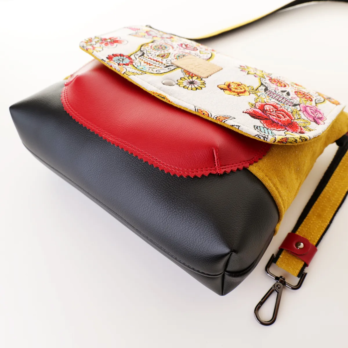 Sac besace Coton d'Avril DURANCE Calavera