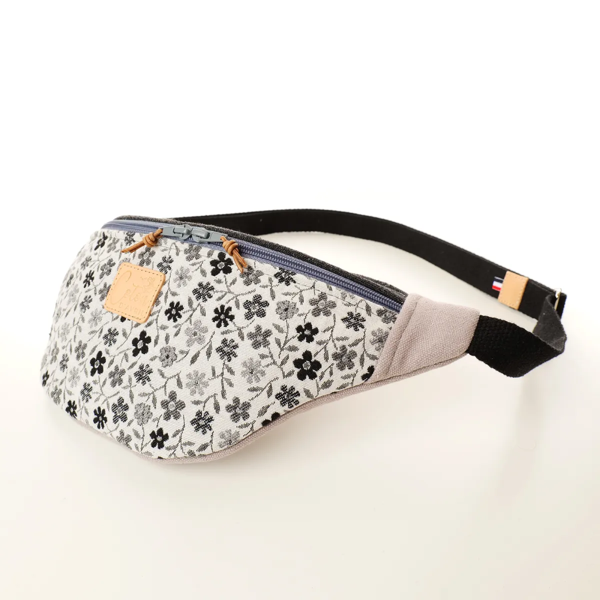 Sac Banane Coton d'Avril Mélisse Fleurs