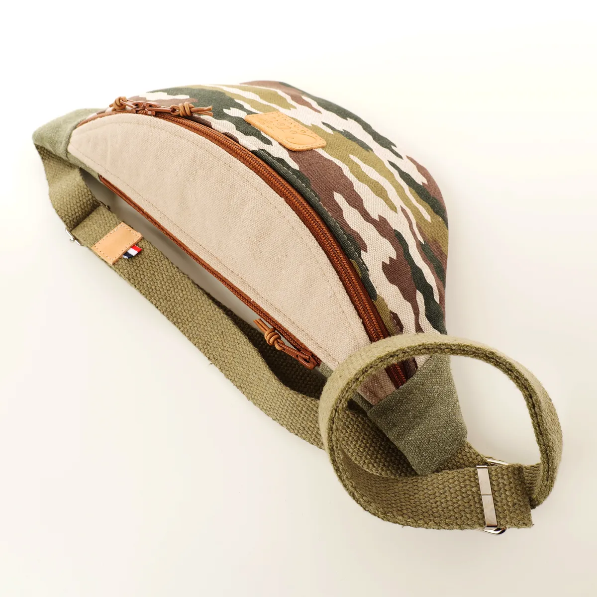 Sac banane Coton d'Avril MELISSE Patches