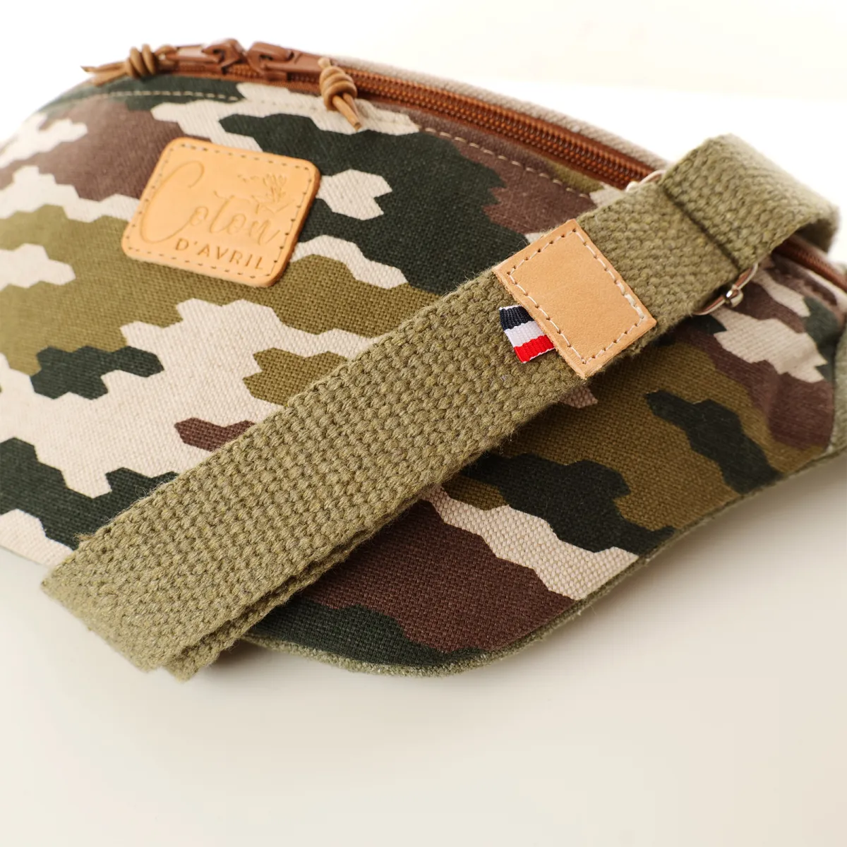 Sac banane Coton d'Avril MELISSE Patches