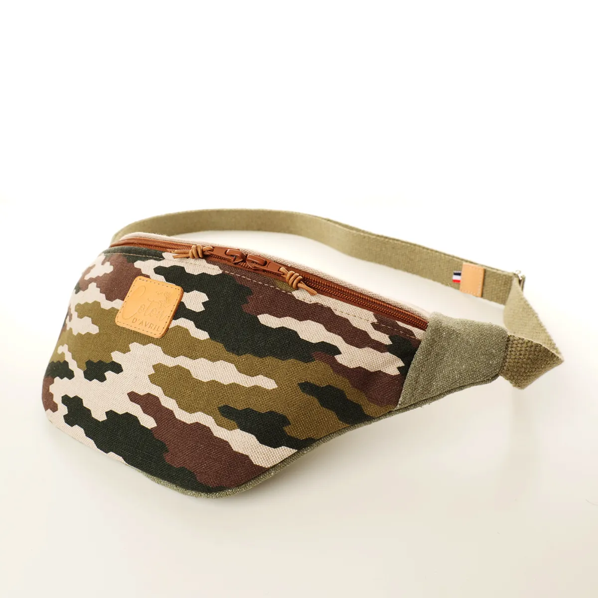 Sac banane Coton d'Avril MELISSE Patches