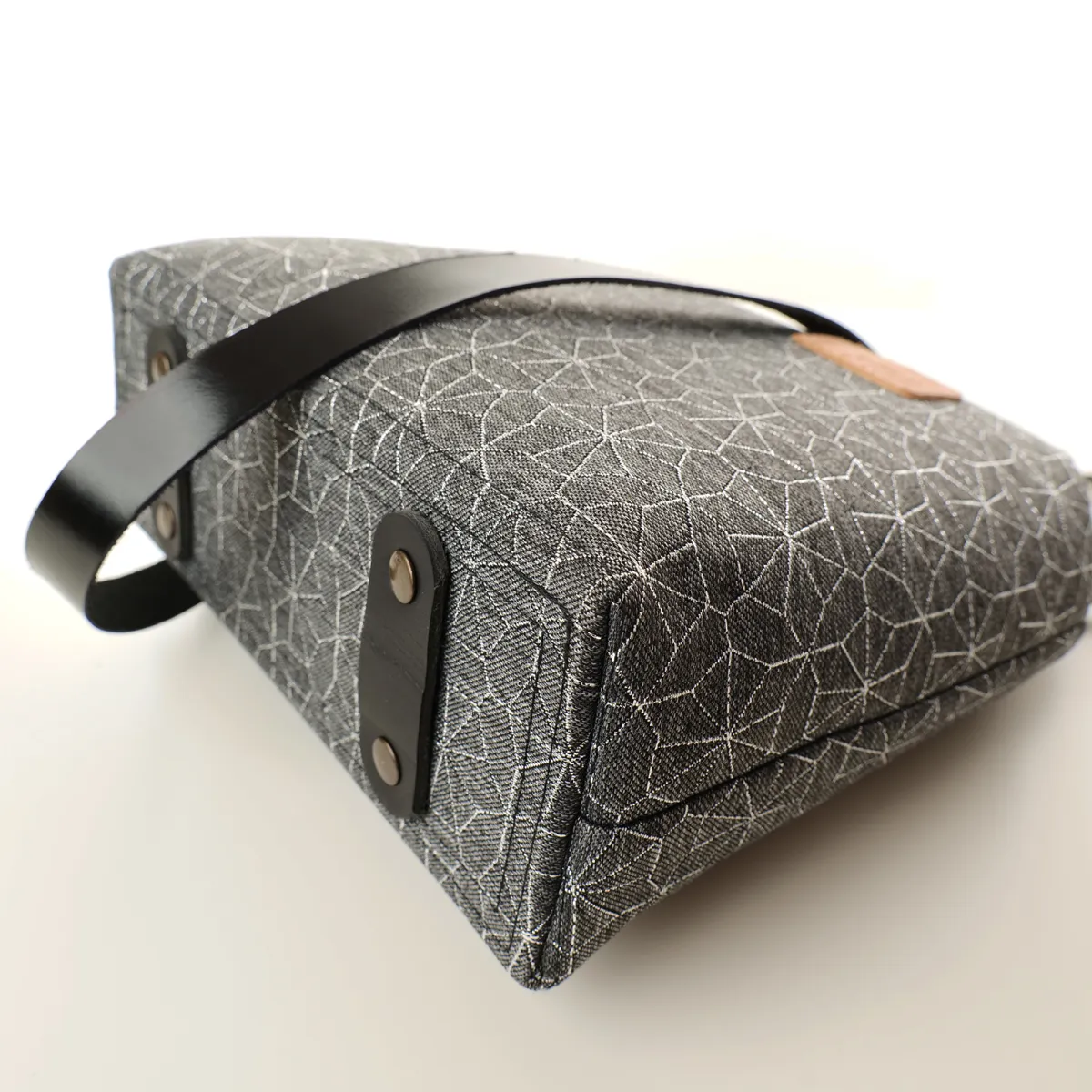 Mini Sac Coton d'Avril MELODIE Gris argent