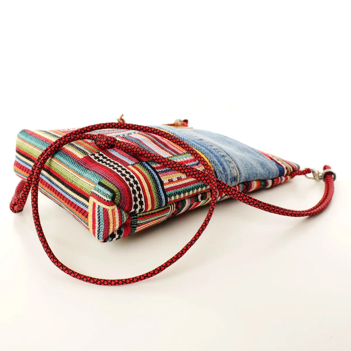 Mini Sac Coton d'Avril Alix Quadrille