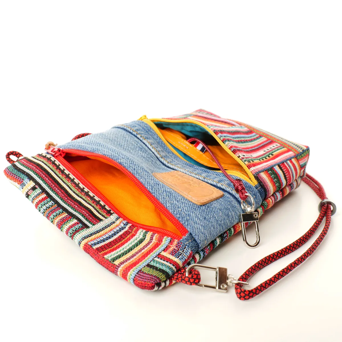 Mini Sac Coton d'Avril Alix Quadrille