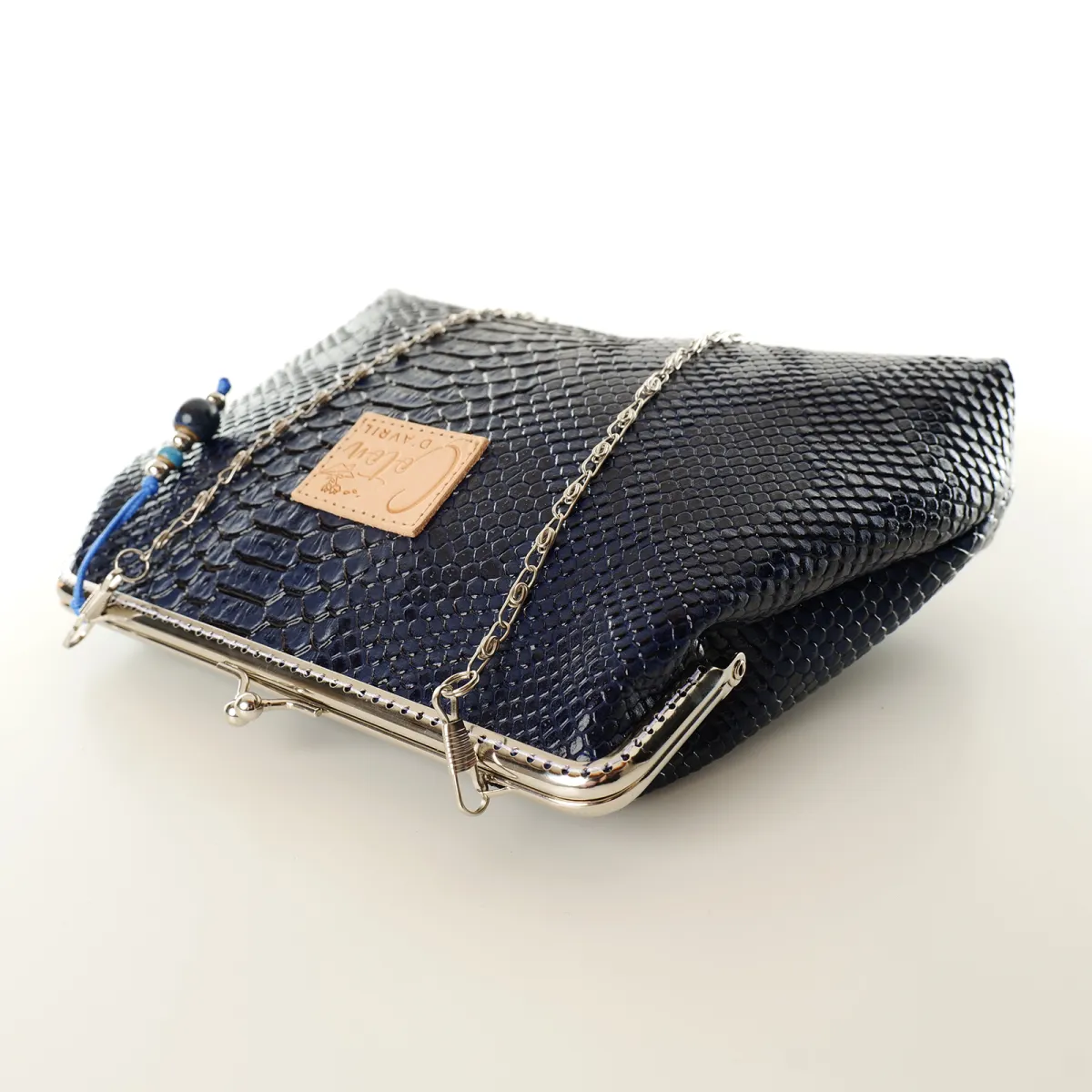 Mini Sac Coton d'Avril ECAILLE Bleu