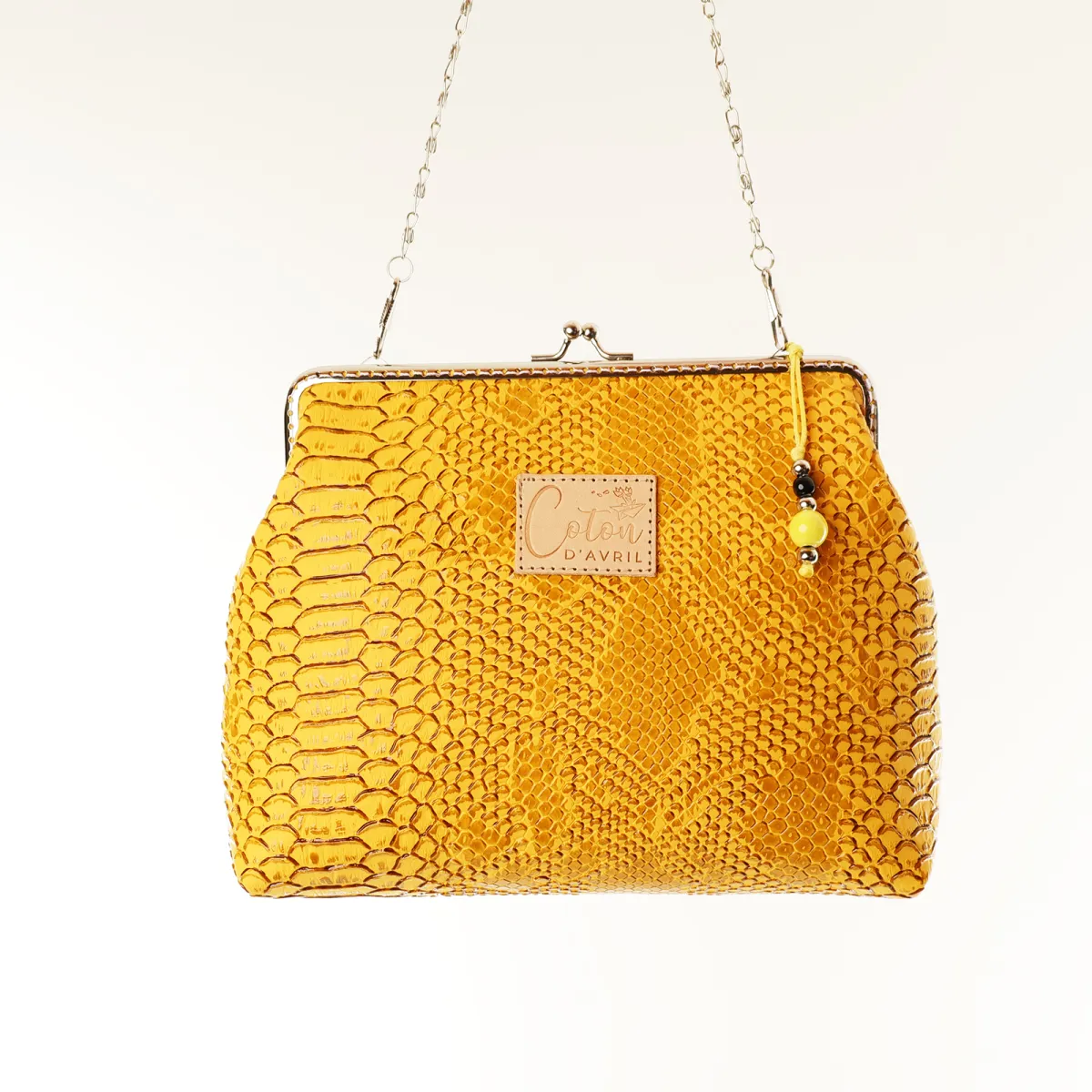Mini Sac Coton d'Avril ECAILLE Jaune