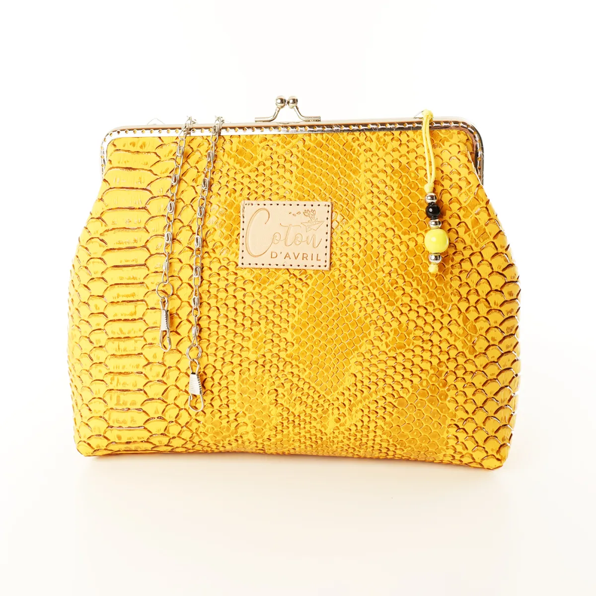 Mini Sac Coton d'Avril ECAILLE Jaune