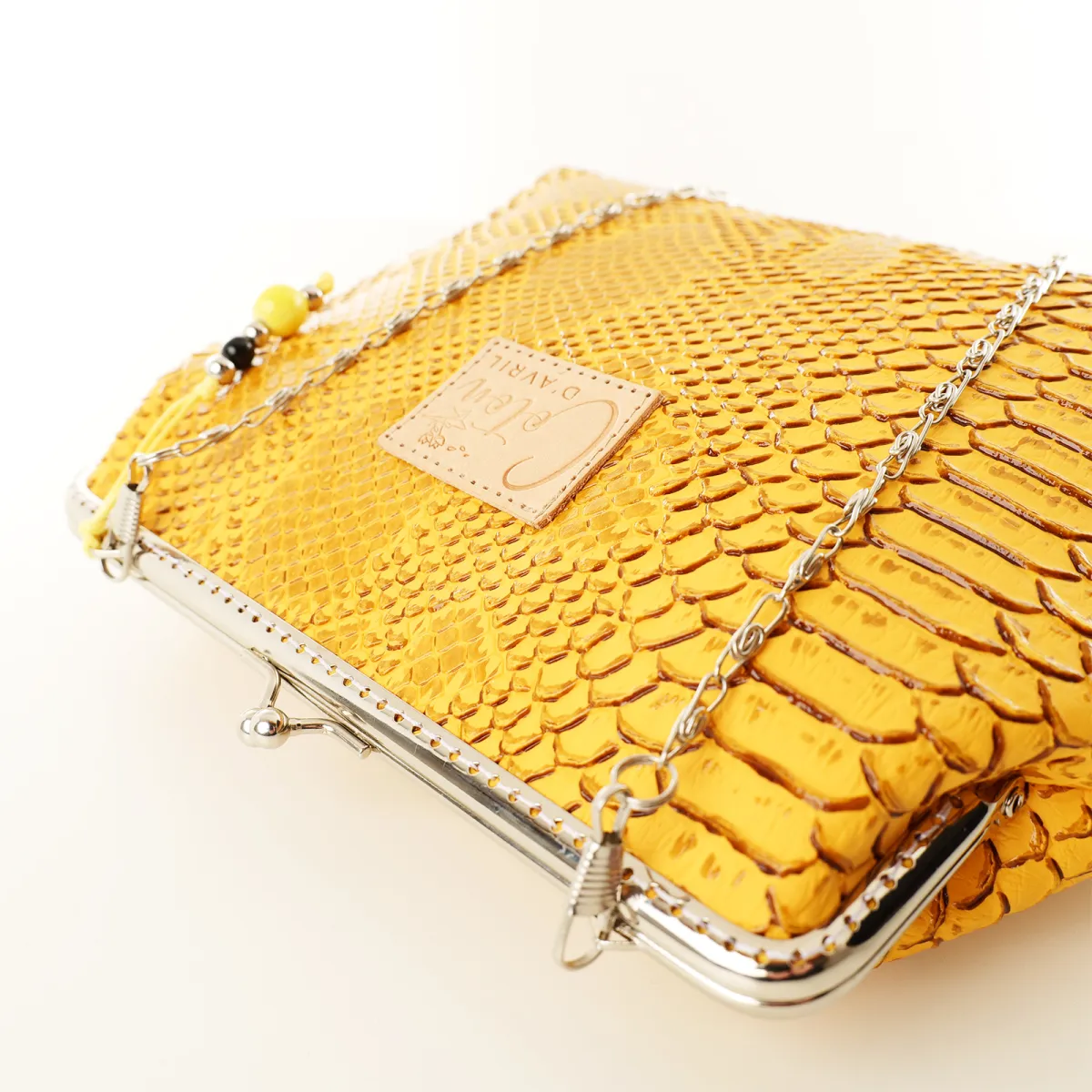 Mini Sac Coton d'Avril ECAILLE Jaune