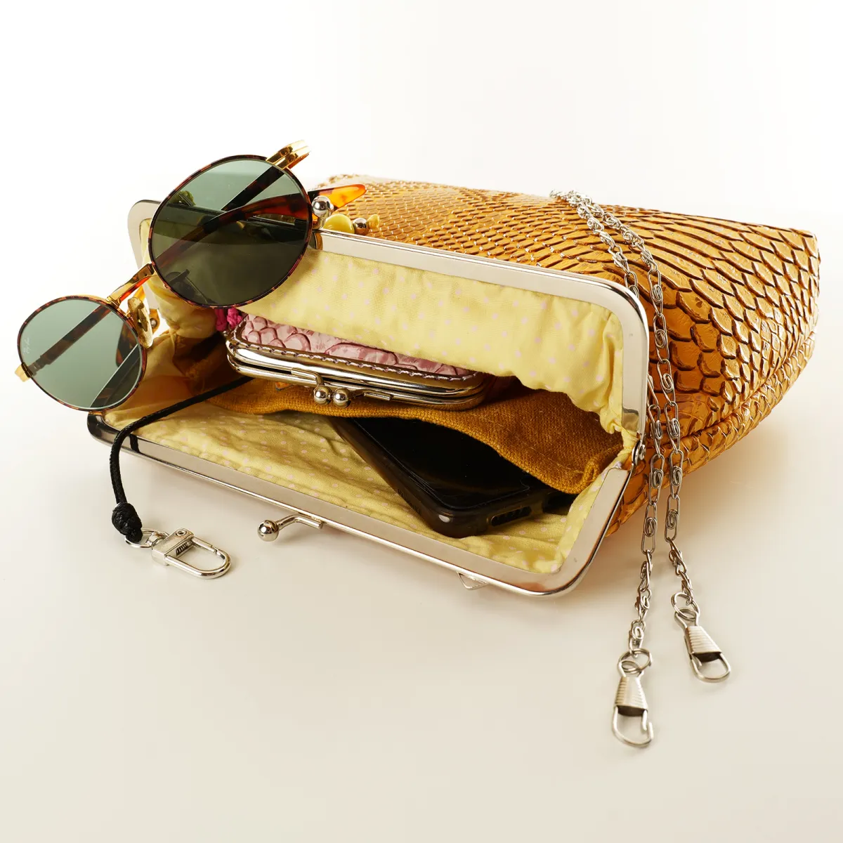 Mini Sac Coton d'Avril ECAILLE Jaune