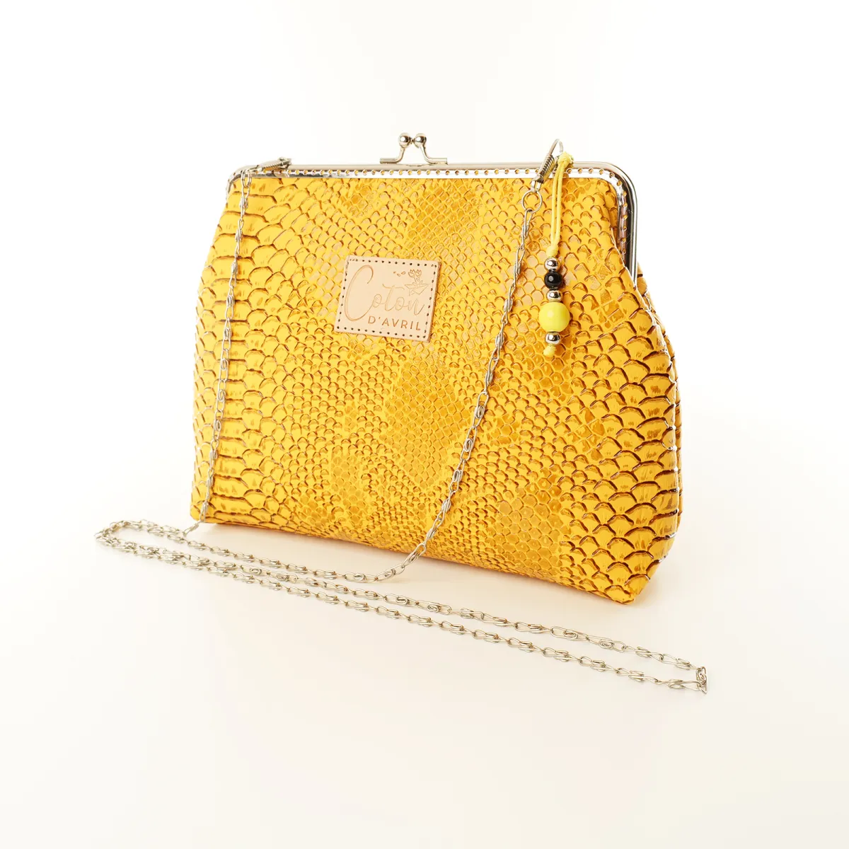 Mini Sac Coton d'Avril ECAILLE Jaune