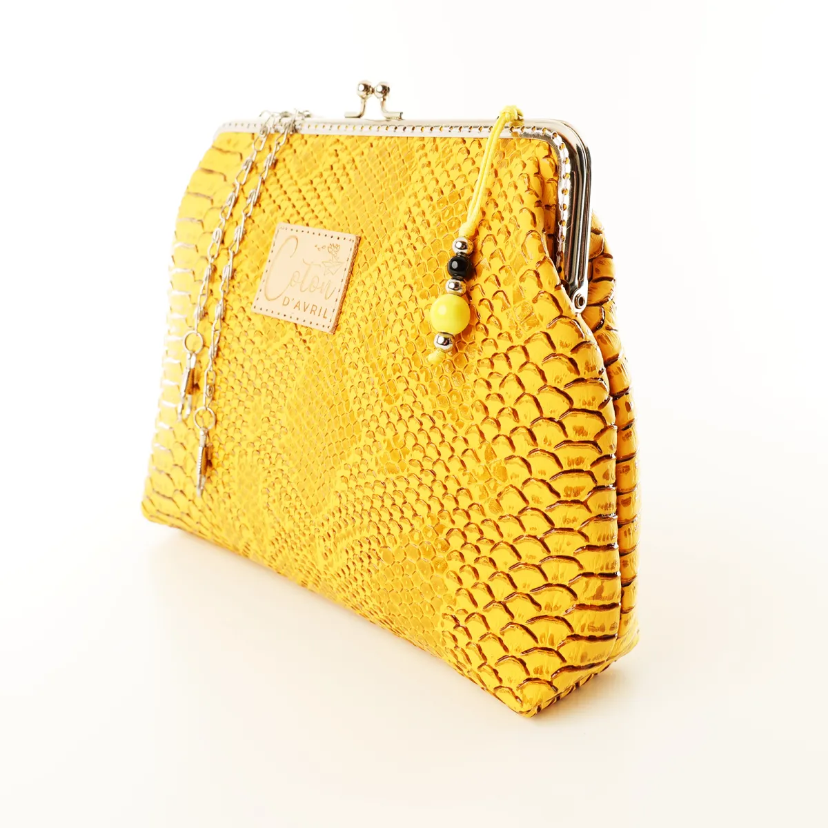 Mini Sac Coton d'Avril ECAILLE Jaune