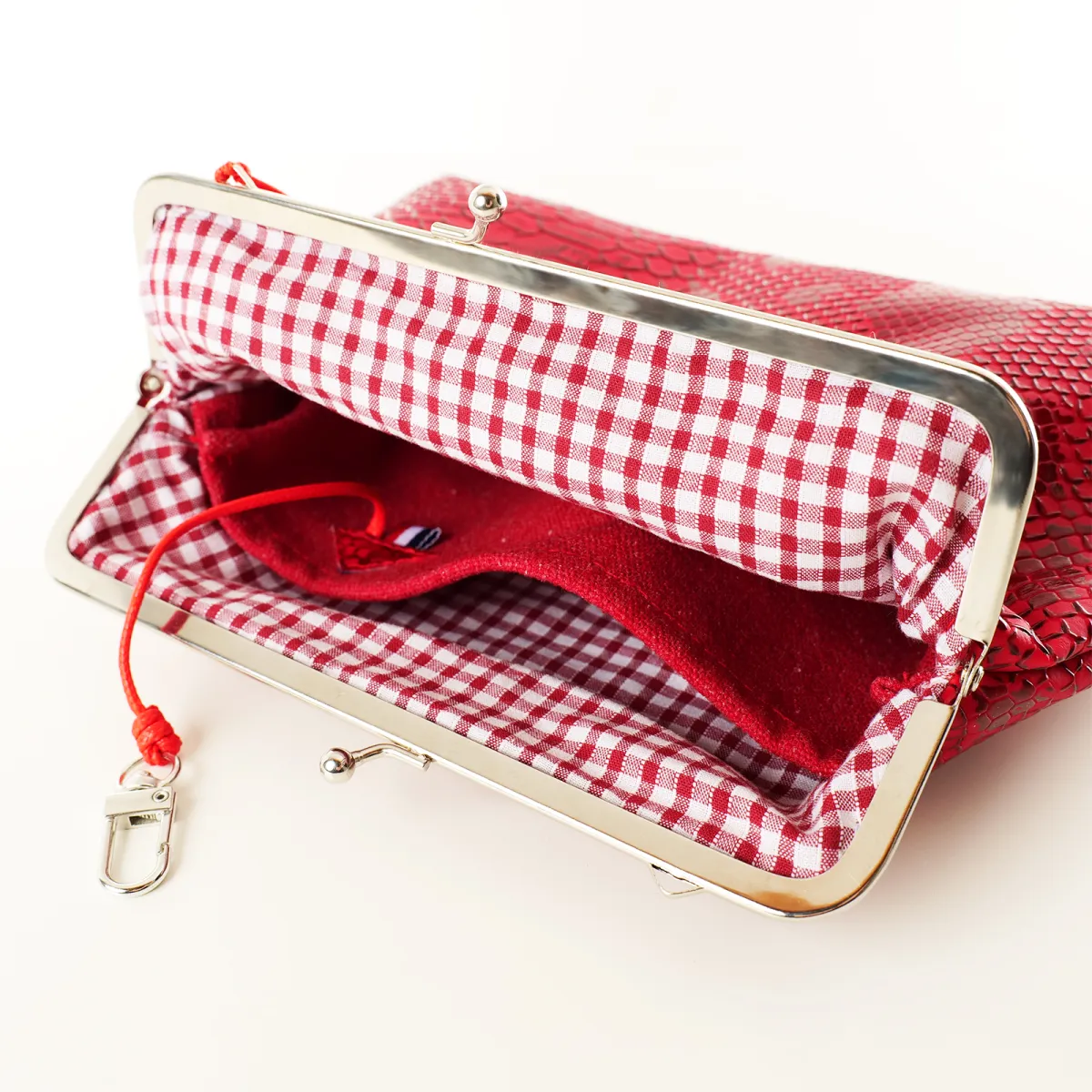 Mini Sac Coton d'Avril ECAILLE Rouge