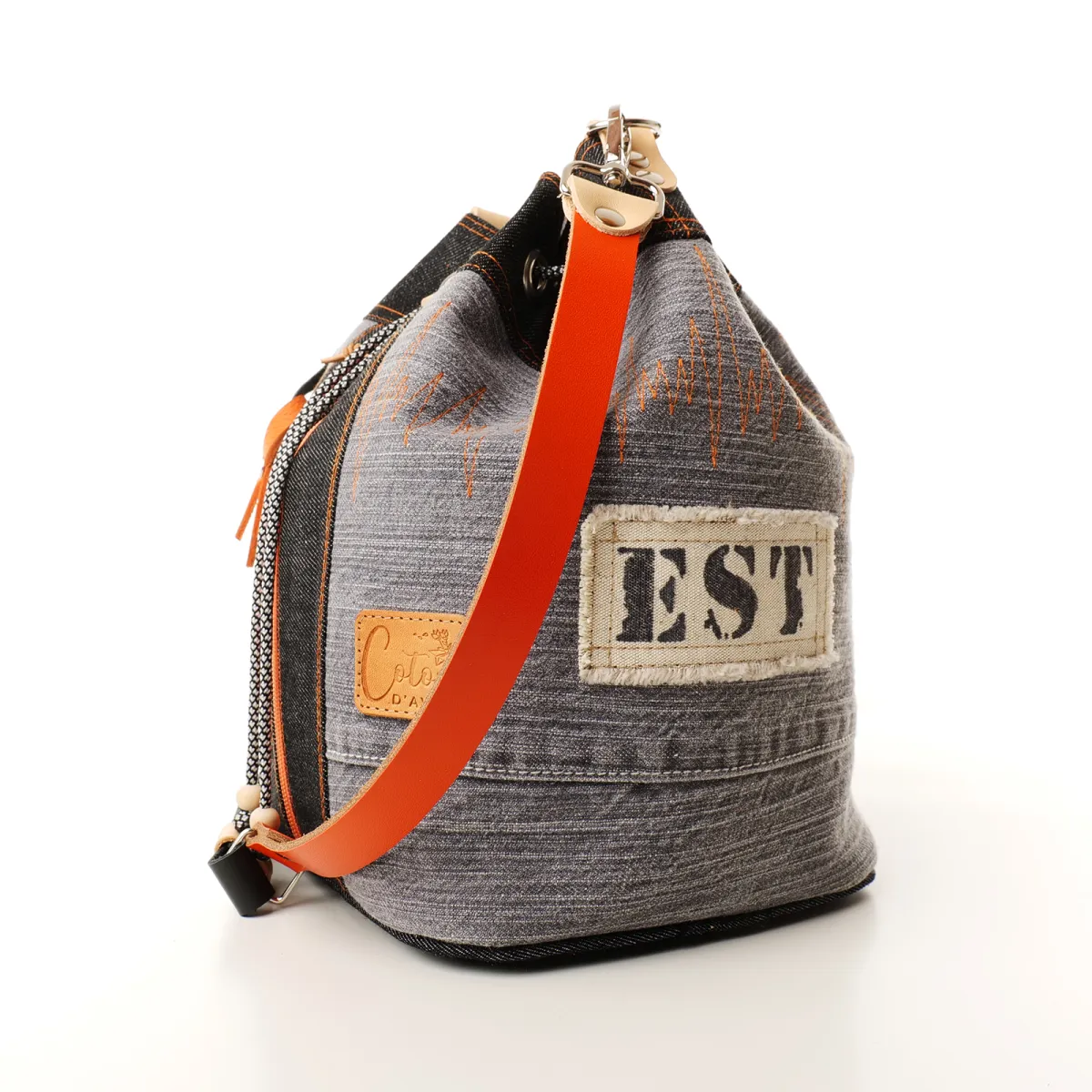 Sac seau Coton d'Avril ANGELE EDITION Est