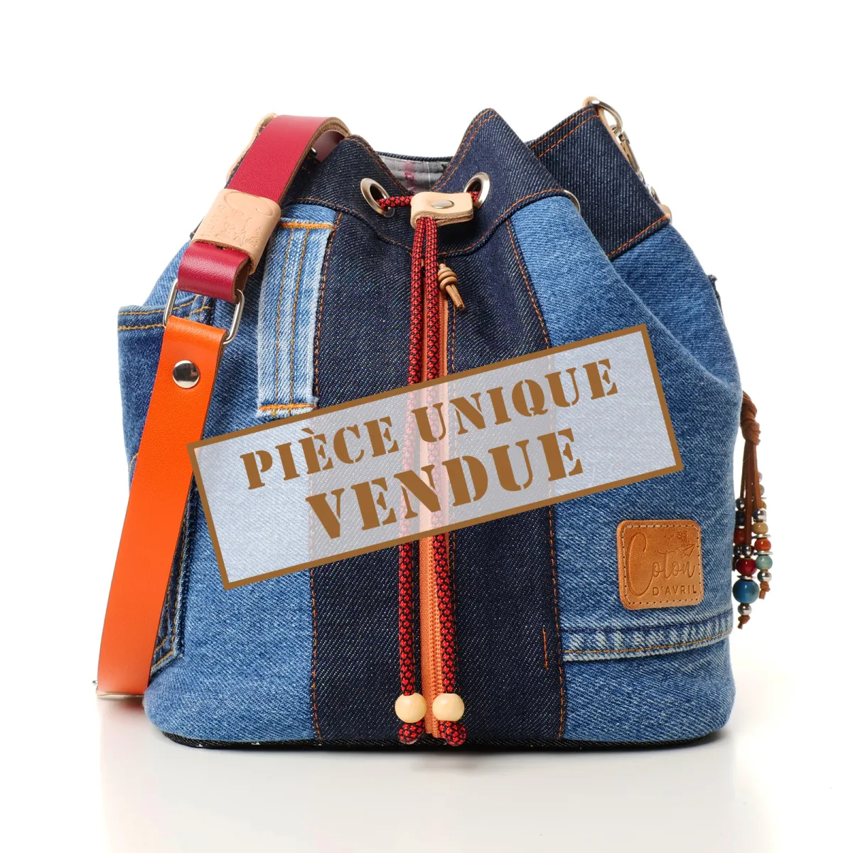 Sac seau Coton d'Avril ANGELE Jean EDITION