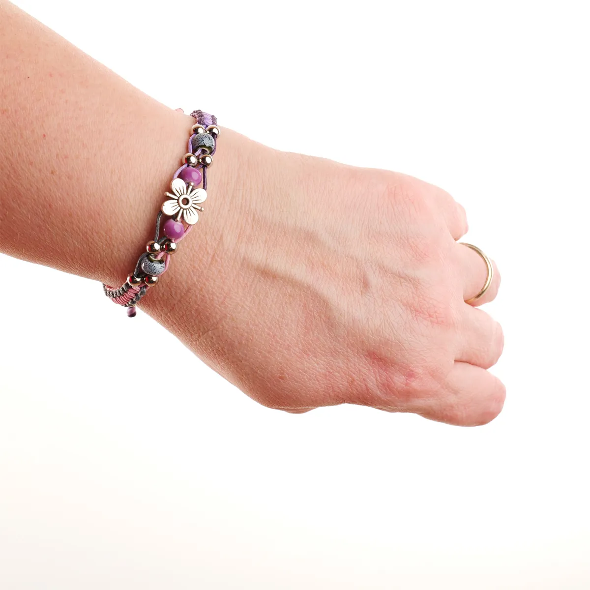 Bracelet coton d'avril Signes