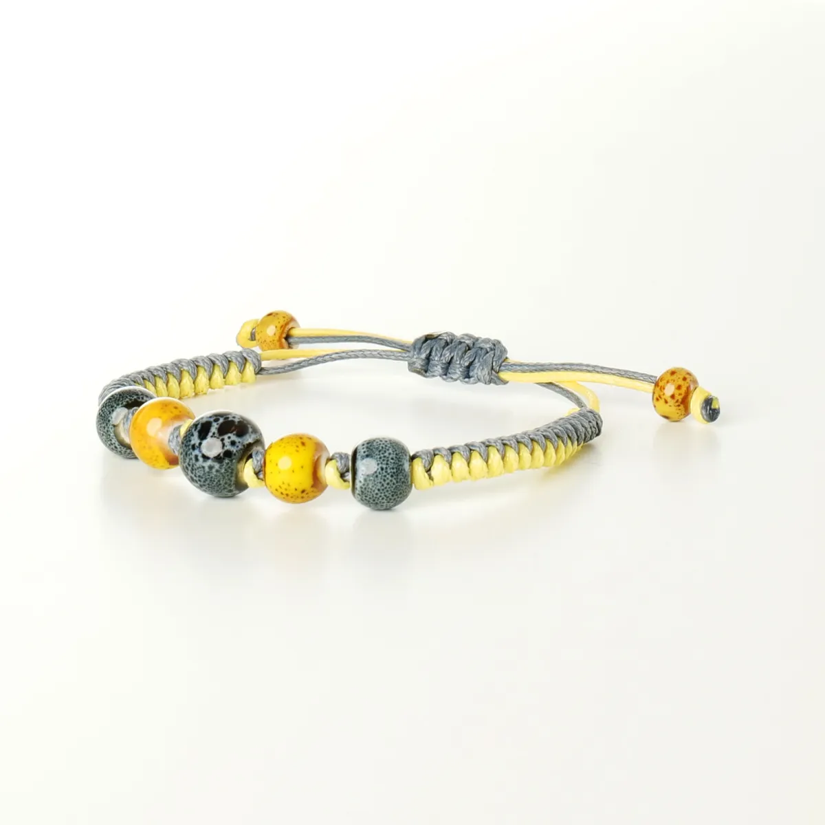 Bracelet coton d'avril Arlequin