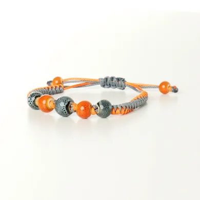 Bracelet coton d'avril Arlequin