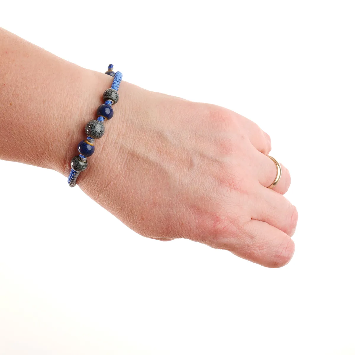 Bracelet coton d'avril Arlequin
