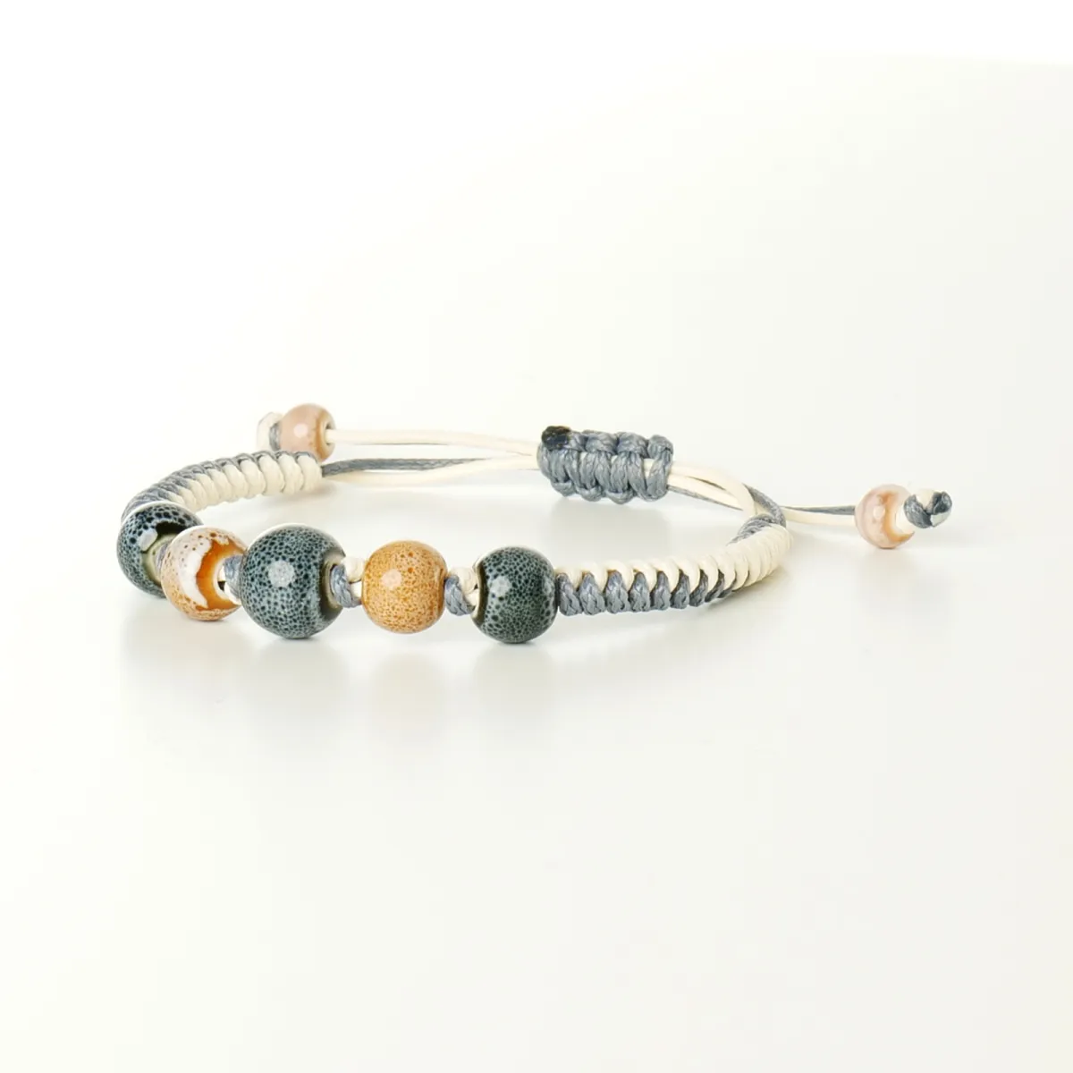 Bracelet coton d'avril Arlequin
