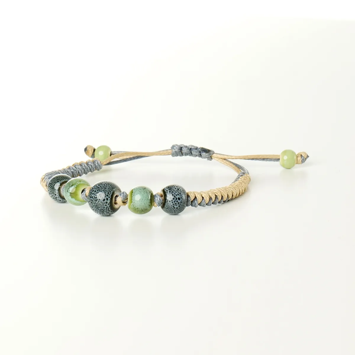 Bracelet coton d'avril Arlequin
