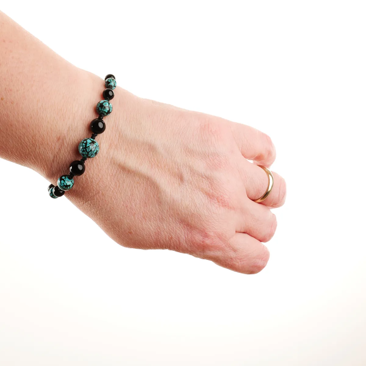Bracelet coton d'avril Lilas
