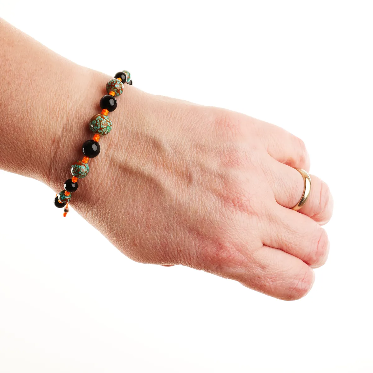 Bracelet coton d'avril Lilas