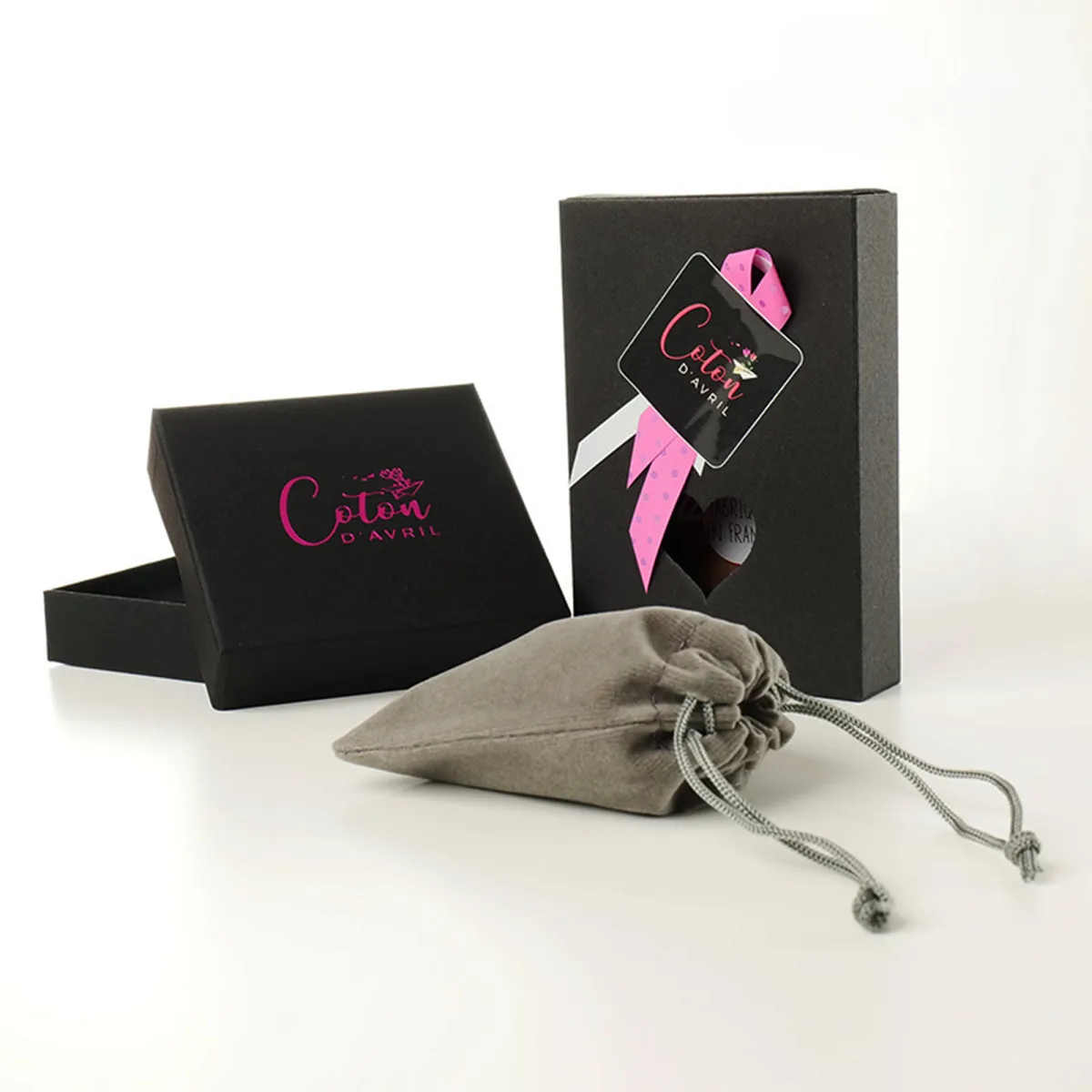 Coffret cadeau bijoux Coton d'Avril