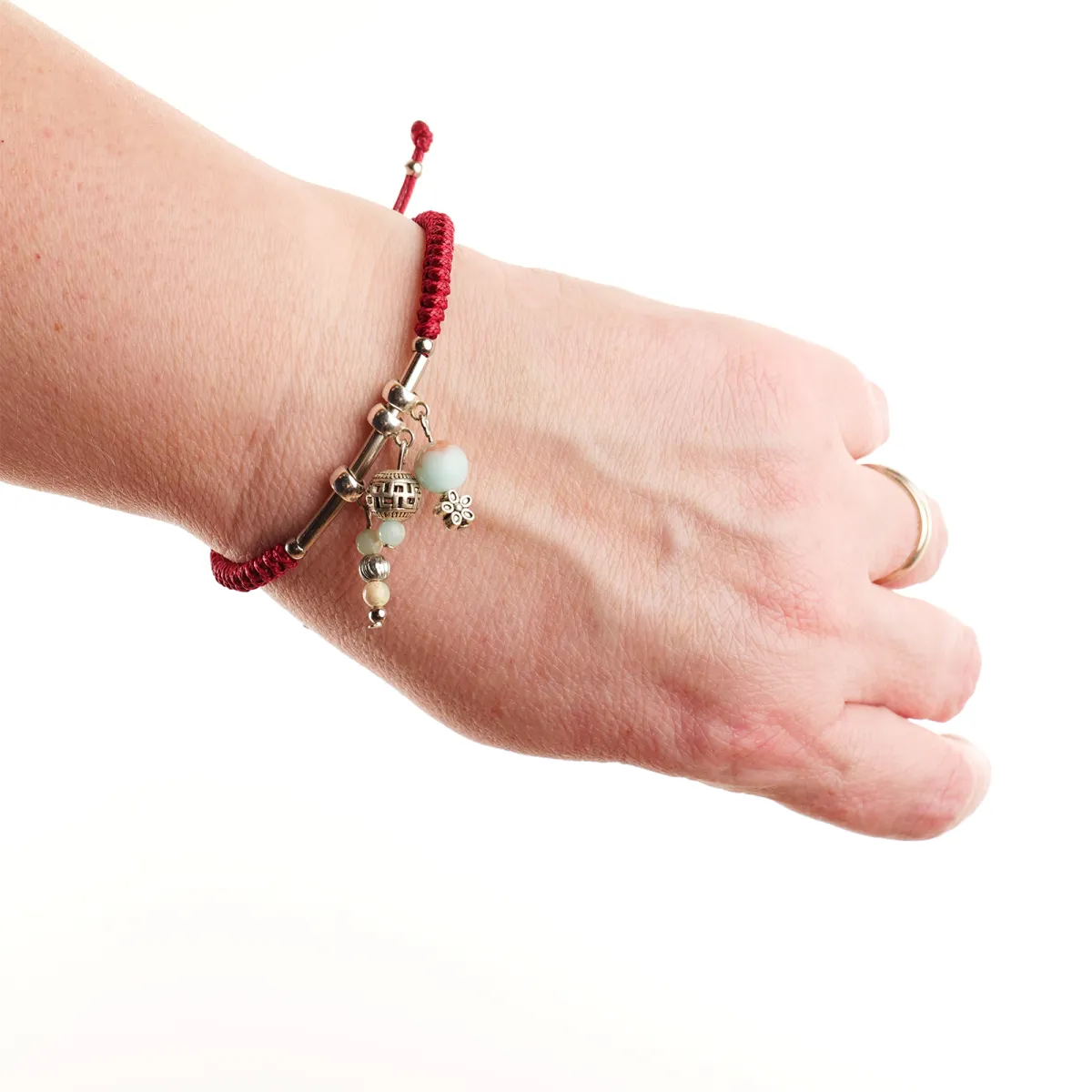 Bracelet coton d'avril Lourmarin
